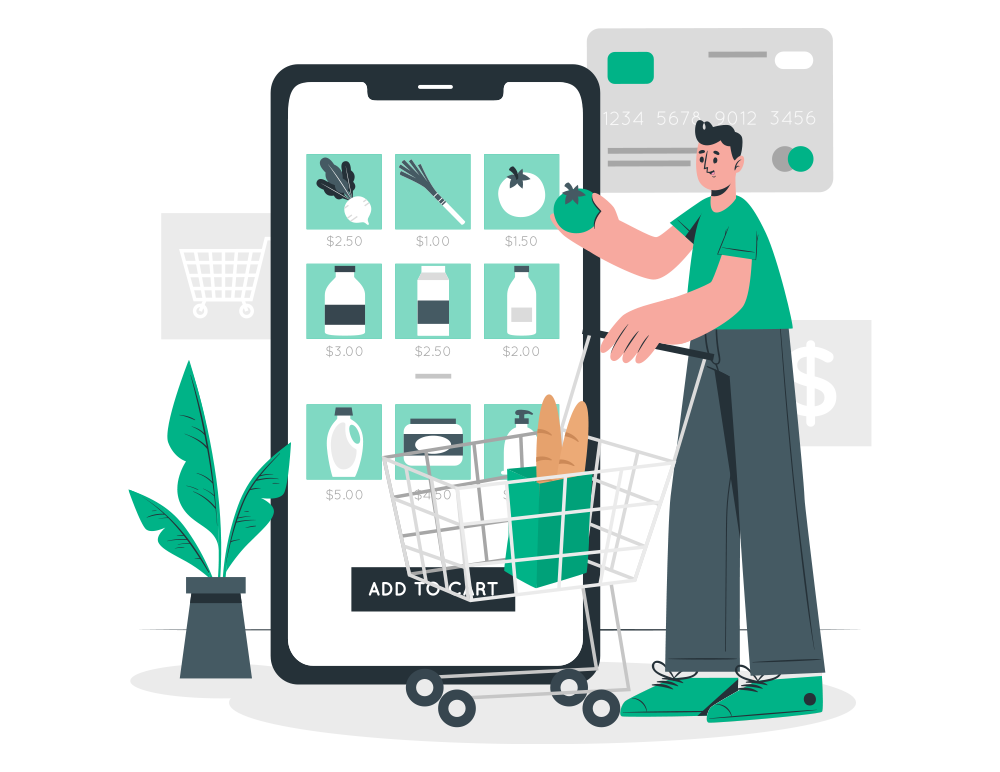 SaaS-based Grocery Service