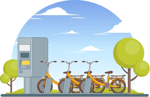 On-Demand Bicycle Rental System
