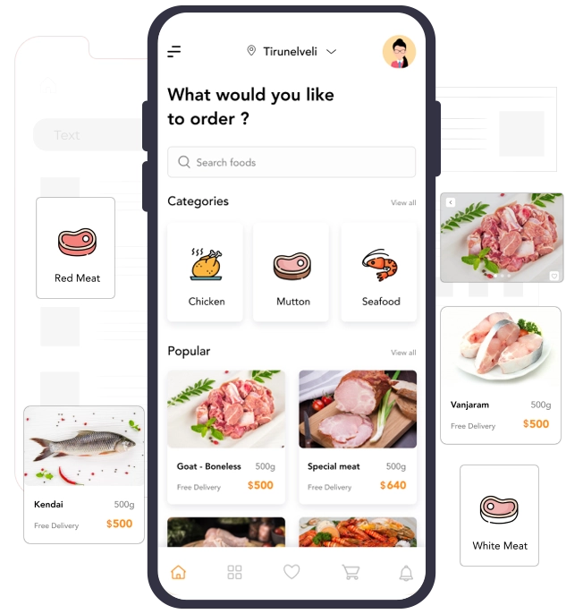 Customer App For Meat Delivery