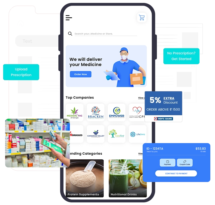Customer App For Medicine Delivery