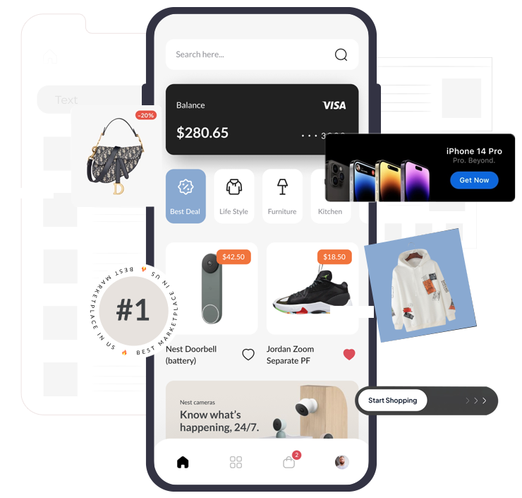 Multi Vendor Mobile App Customer Features