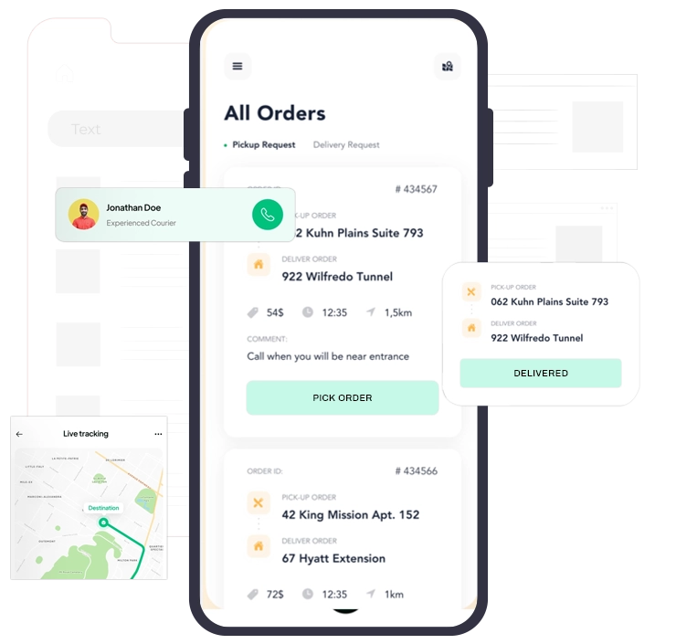 Driver App For On Demand Courier Delivery App