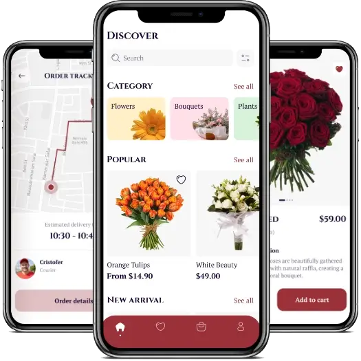 Flower Delivery App Development
