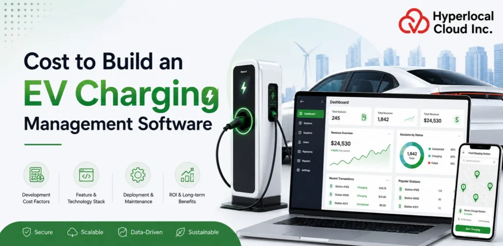 How Much Does It Cost to Build an EV Charging Management Software in 2026?