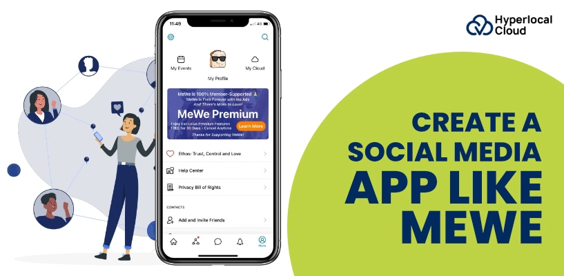 How To Create A Social Media App Like MeWe