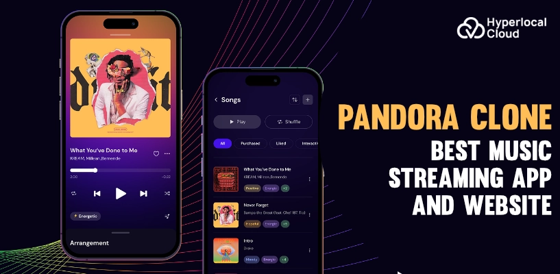 Pandora Clone | White Label Music Streaming App