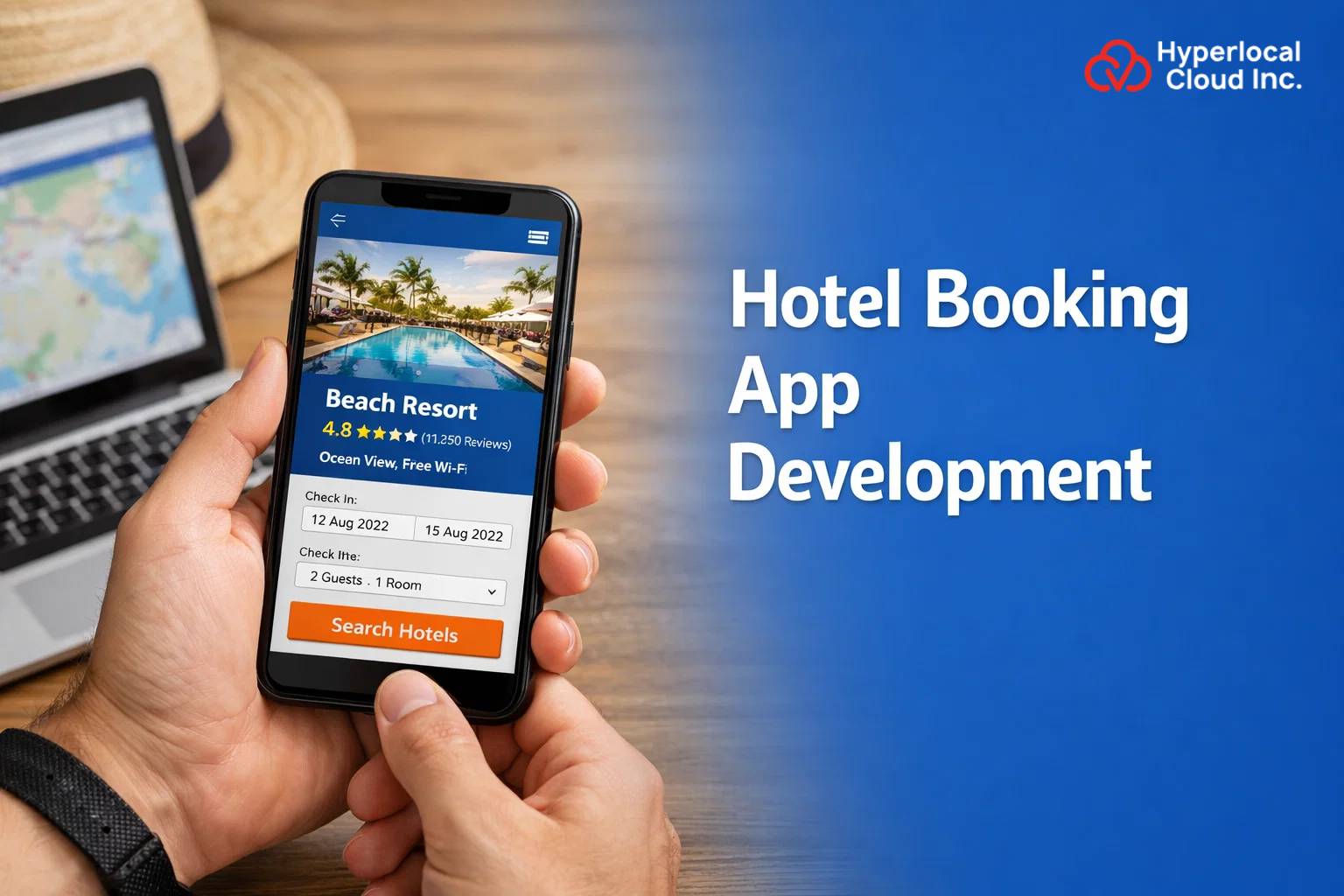 hotel booking app development