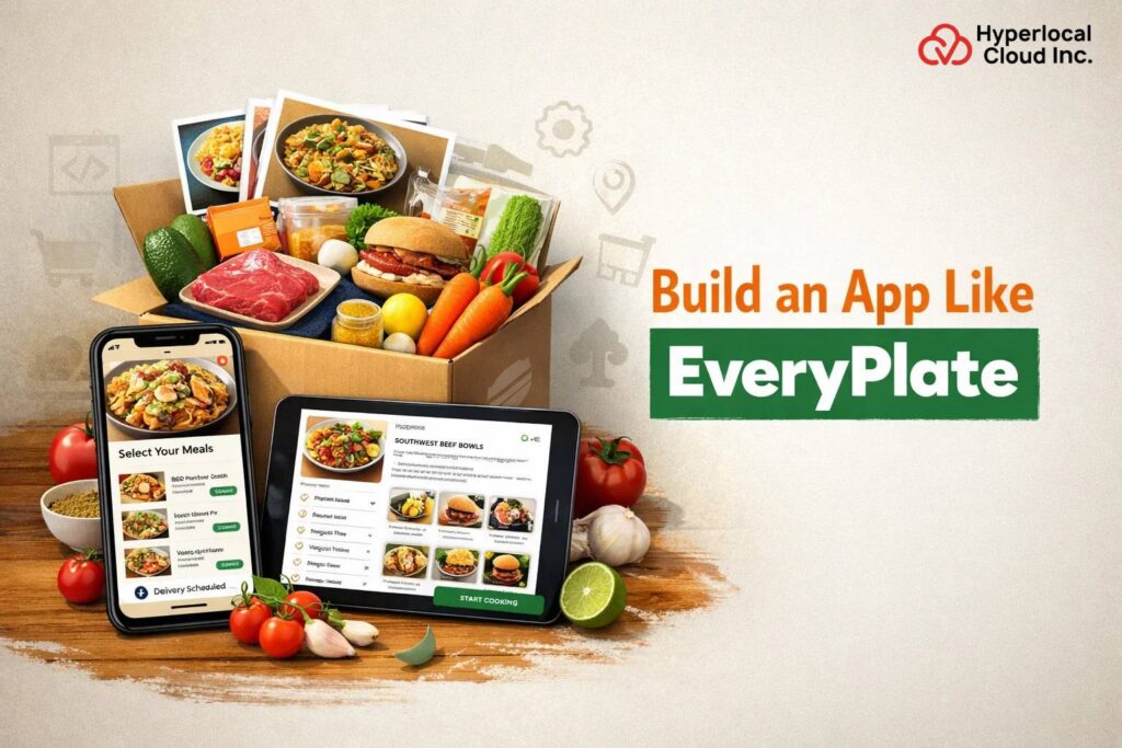 build an app like everyplate