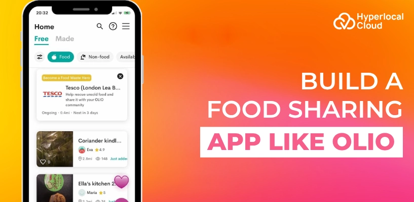 How To Build A Food Sharing App Like Olio