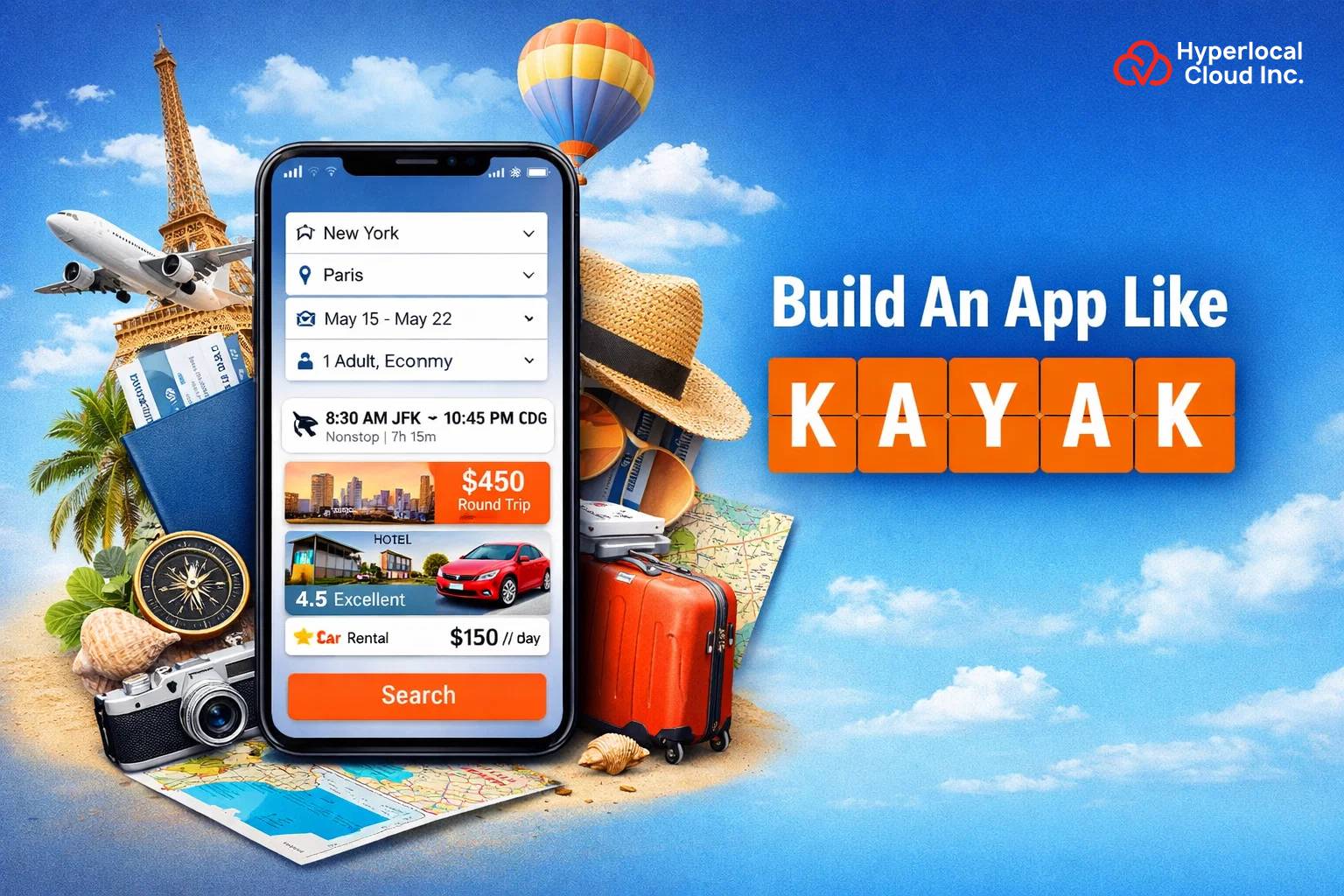 Kayak Clone : Build An App Like Kayak