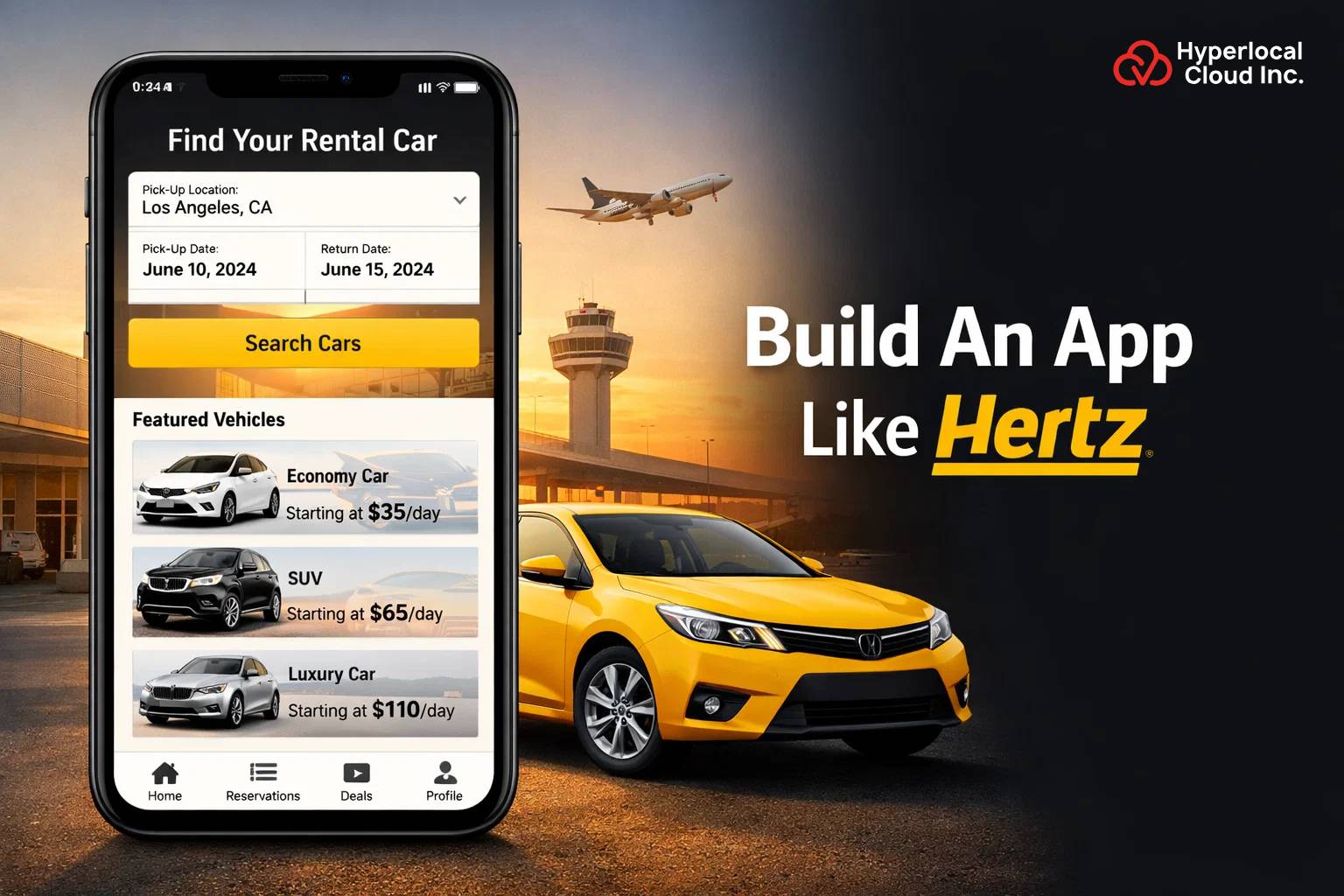 Hertz Clone | Build An App Like Hertz