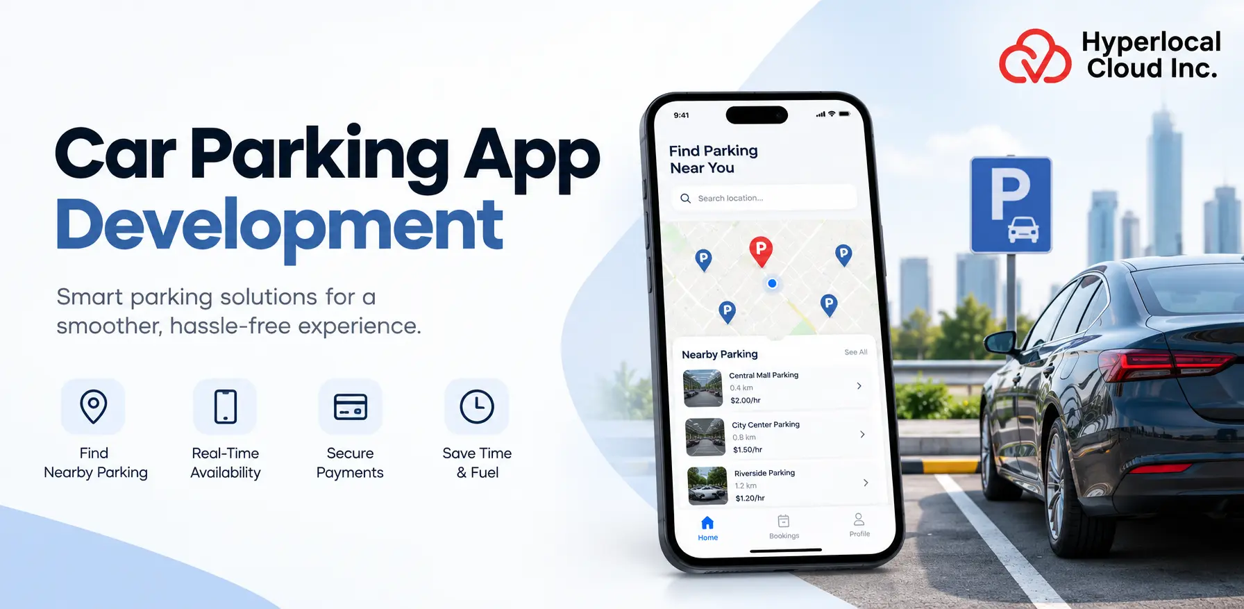 Car Parking App Development for Entrepreneurs: A Complete Business Guide