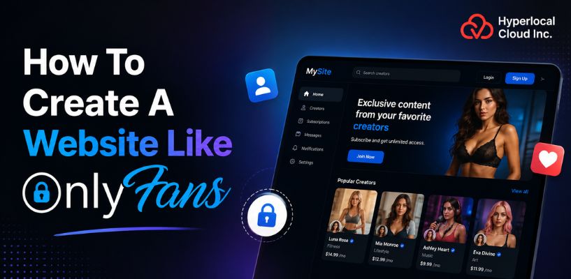 how to create a website like onlyfans