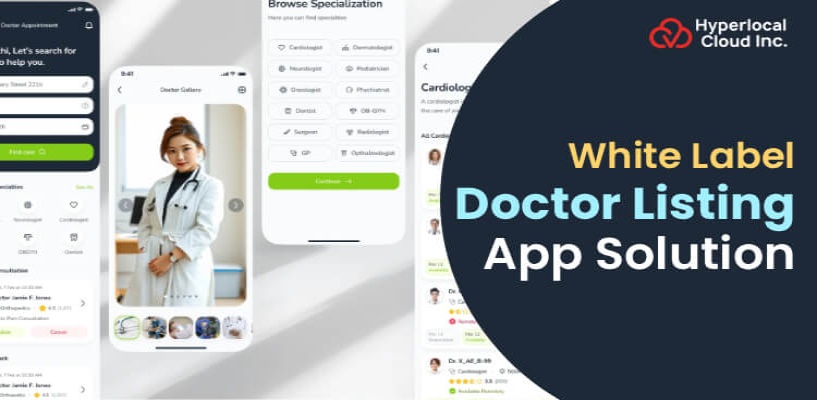White Label Doctor Listing App Solution