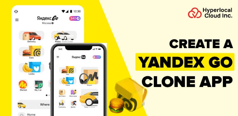Yandex Go Clone : Develop A Multi-Service App Like Yandex Go