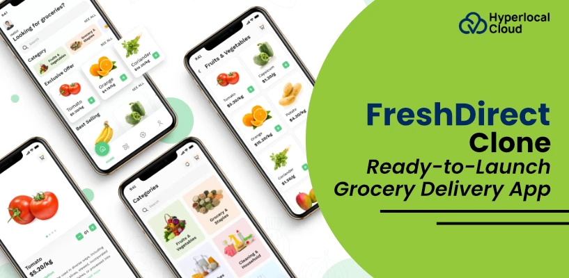 FreshDirect Clone | White Label FreshDirect Like App Solution