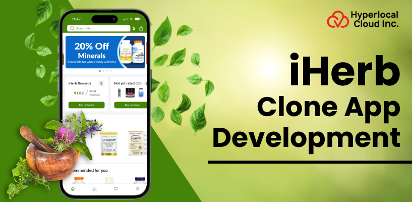 iHerb Clone: Create A Vitamins & Supplements Delivery App Like iHerb