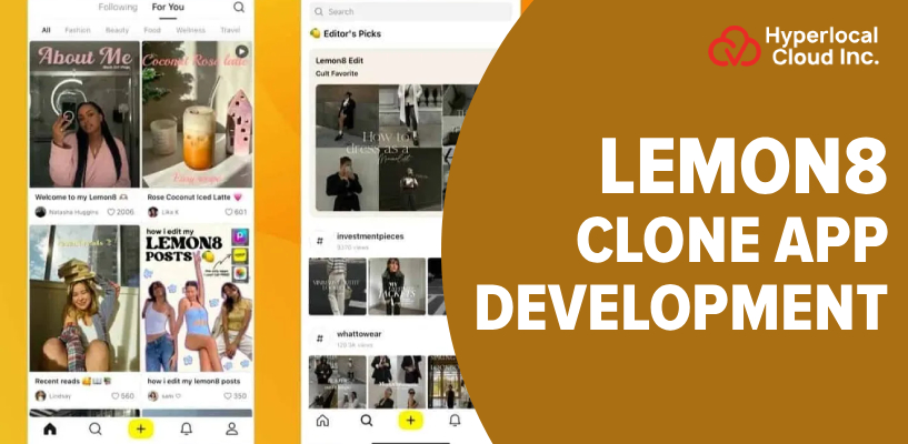 Lemon8 Clone : Build a Social Media App Like Lemon8