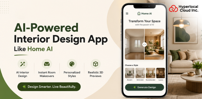 How To Build an AI-Powered Interior Design App Like Home AI