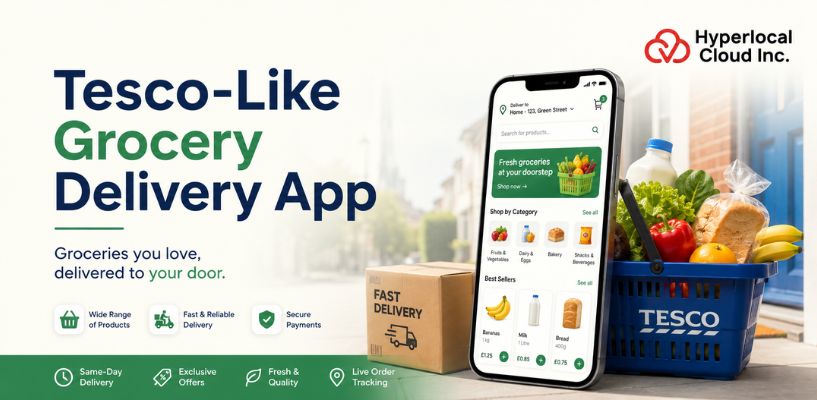 Complete Guide to Build a Tesco-Like Grocery Delivery App