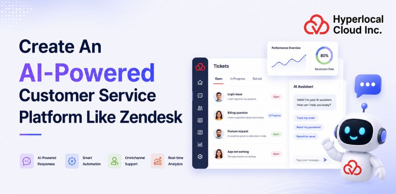 How to Create An AI-Powered Customer Service Platform Like Zendesk
