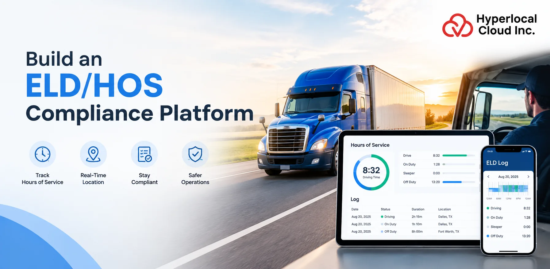 Build an ELD/HOS Compliance Platform for Fleet Management