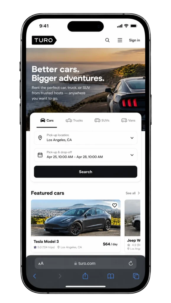 How a Turo-Like Car Rental Marketplace Works