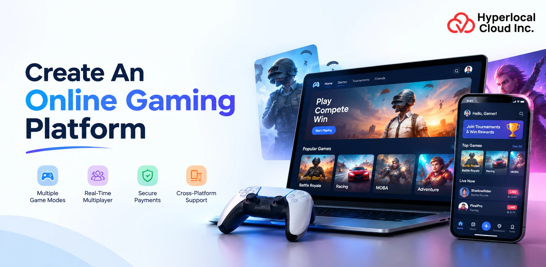White Label Gaming Solution | Create An Online Gaming Platform