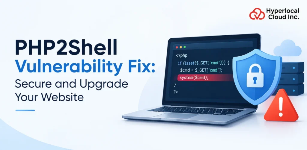 PHP2Shell Vulnerability Fix: Secure and Upgrade Your Website