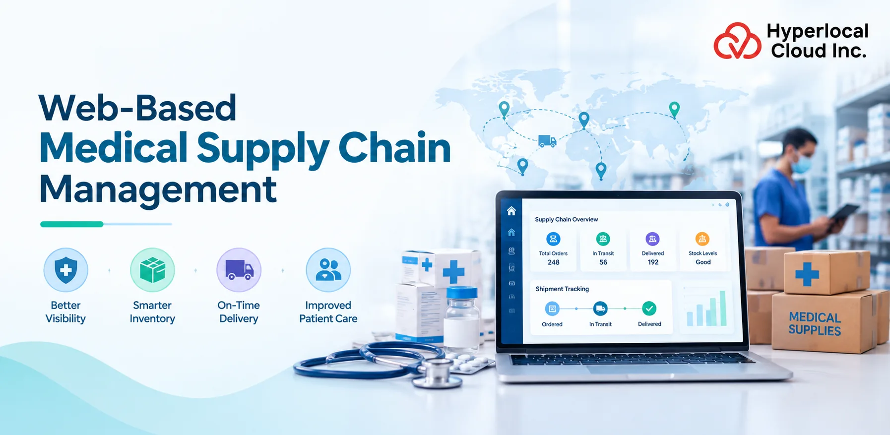 Build a Web-Based Medical Supply Chain Management Platform